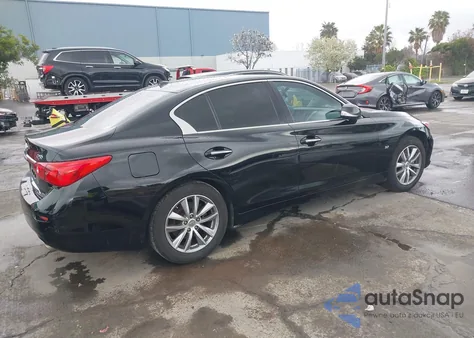 2015 Infiniti Q50 Premium из США, поврежденный, VIN JN1BV7AP1FM357447